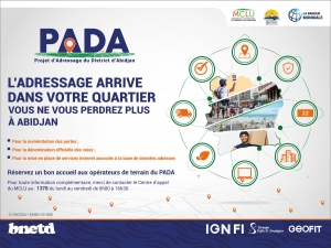 PADA : L&#039;adressage arrive dans votre quatier